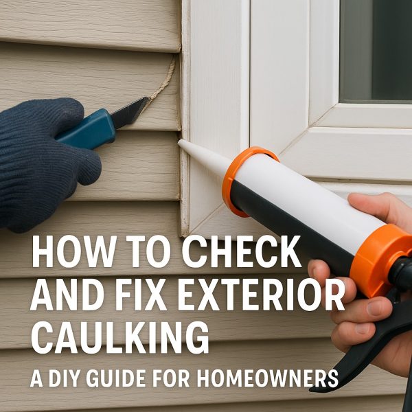 How to Check and Fix Exterior Caulking by https.dynamicinspections.net
