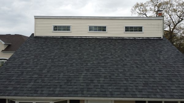 residential roof showing flashing and drainage areas inspected in Mercer and Burlington County NJ